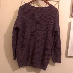 Oversized Knit Sweater.